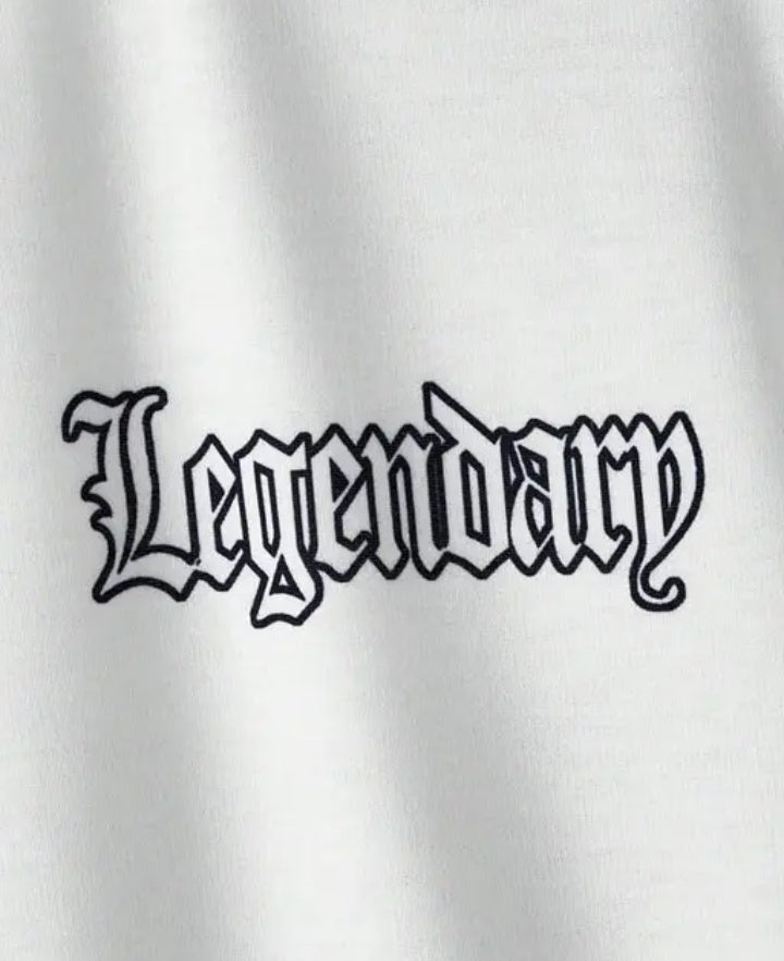 Legendary Flame Print Oversized T-Shirt